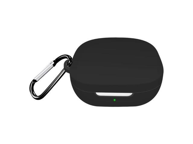 Protective Skin for for Qcy T13 Earbuds Protector Prop Washable Silicone Co(Black)