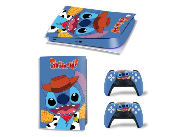 Stitch Vinyl Skin Sticker For PS5Digital PS5 Game Console Handle Protective Film(TN-PS5Digital-3643)
