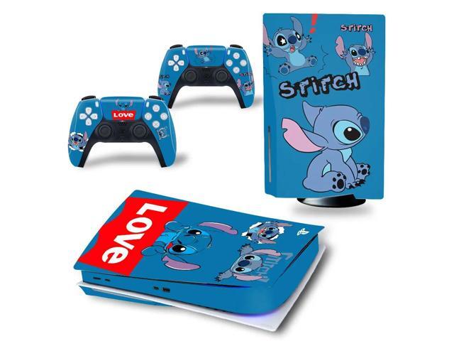 Stitch Vinyl Skin Sticker for PS5 Disk Dick P S 5 Console Controller Full Game Protective Film(TN-PS5Disk-3104)
