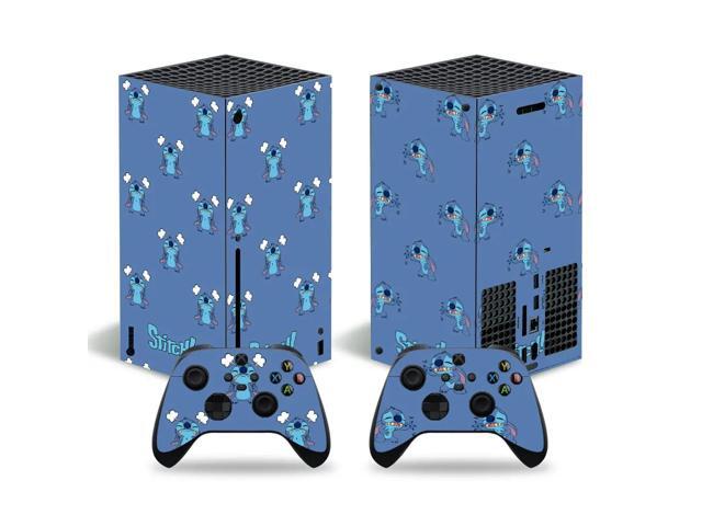 Stitch Series X Skin Sticker Decal Full Film for SeriesX Console and 2 Controllers Skin Sticker Vinyl(TN-SeriesX-8054)