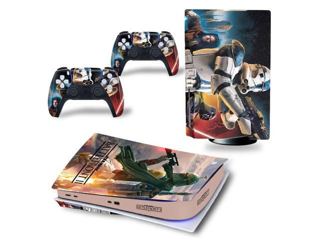 Star Wars PS5 Disk Skin Sticker Decal for PS5Disk Console and 2 Controllers PS5 Disk Skin Sticker Vinyl(TN-PS5Disk-4427)
