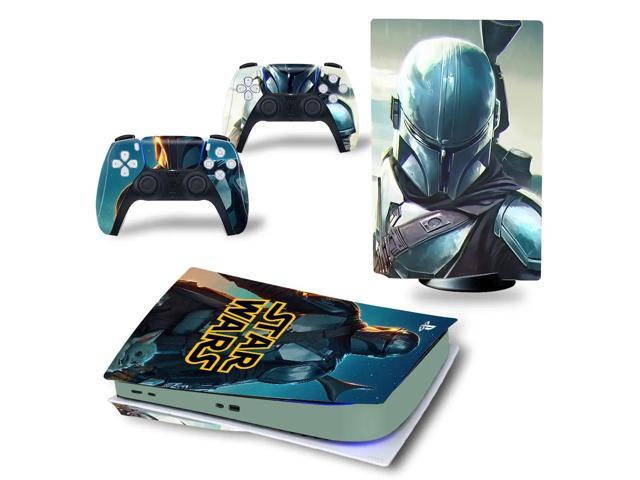 Star Wars PS5 Disk Skin Sticker Decal for PS5Disk Console and 2 Controllers PS5 Disk Skin Sticker Vinyl(TN-PS5Disk-4429)