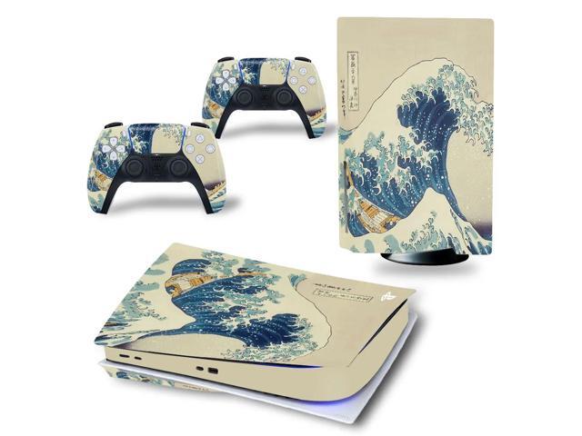 Game Console Full Protective Film Vinyl Skin Sticker For PS5PS5 Disk Screen Protector Capa Para Handle Stickers(TN-PS5Disk-4146)
