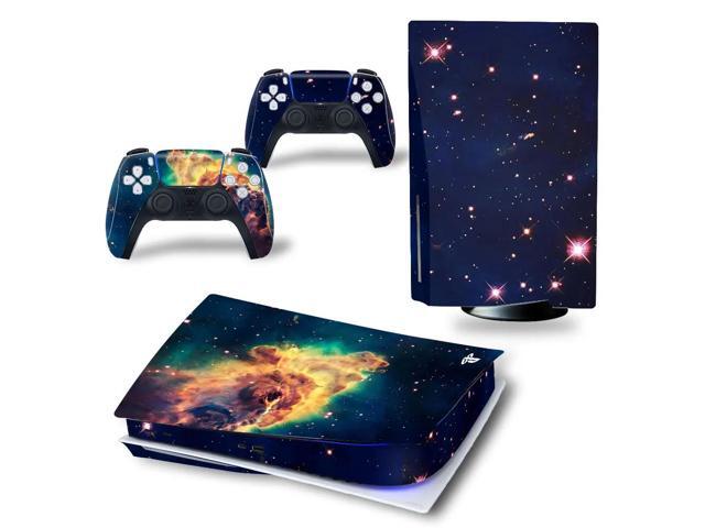 Game Console Full Protective Film Vinyl Skin Sticker For PS5PS5 Disk Screen Protector Capa Para Handle Stickers(TN-PS5Disk-4152)