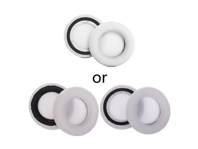 Repairing Sponge Earmuffs for RGB Headphone Cover Isolate Noise Covers Spare Part(White)