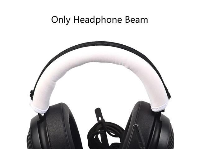 Replacements Ear Beam Cover with Zipper for 7.1 V2 Headset(White)