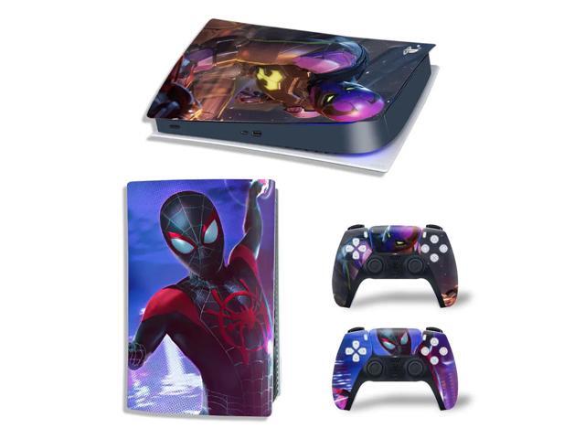 PS5 Digital Edition Skin Sticker Decal for PS5Console and 2 Controllers PS5 Skin Sticker Vinyl(TN-PS5Digital-4276)