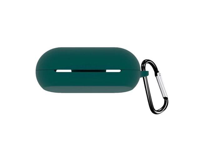 Dust-proof Shells Cases fors-ony- WF-C500 Wireless Earbuds Protective Cases Storage Boxes Earphone Covers(Dark green)