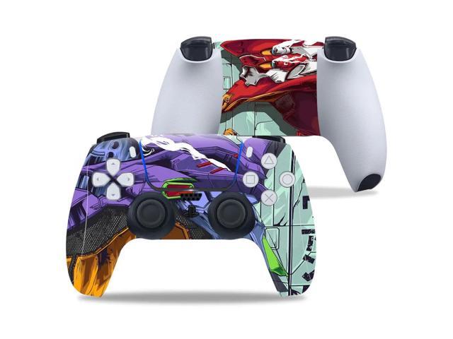 For PS5 Gamepad Skin Sticker Protective Case for PS5 Controllers for PS5 Joystick Accessories Film(TN-PS5QH-0185)