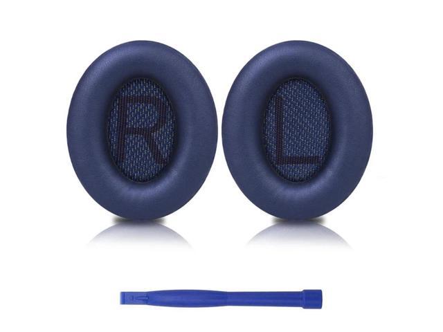 Elastic EarPad Cover for Bo-se QC35 Headphone Breathable Cover Ear Cushion(Navy Blue)