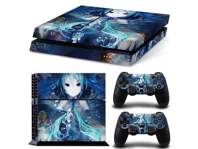 Stitch Cartoon Game Console Vinyl Skin Sticker for PS4 PS 4 Controller GamePad Decal Protective Film(TN-PS4-3010)