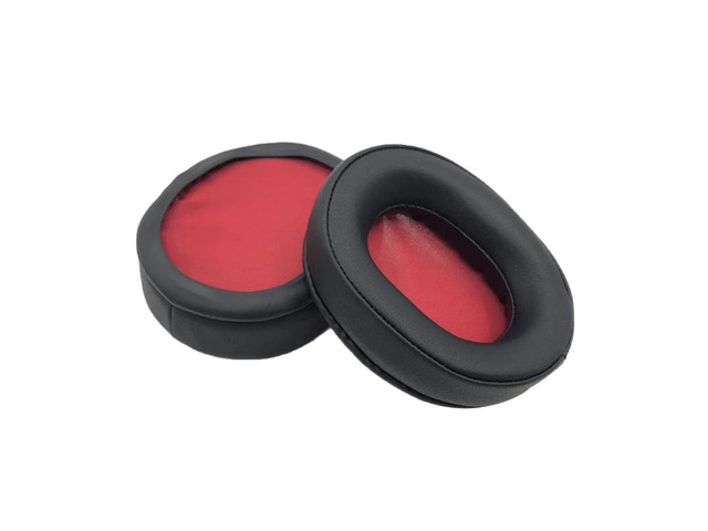Headset Ear Pads for ATH-WS990BT Headphone Perfect Fit Sponge Cover Earmuff(red