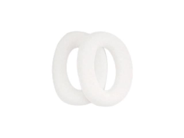 Soft and Durable Silicone Earpad Covers for WH-1000XM5 Headphones Replacements(White)