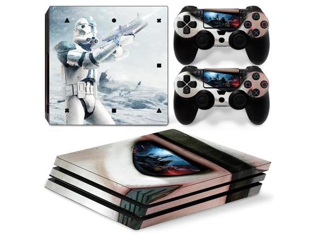 Star Wars Vinyl Skin Sticker for PS4 Pro Console 2 Controllers Decal Full Film Para Game Accessories(TN-P4Pro-0058)