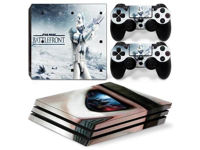 Star Wars Vinyl Skin Sticker for PS4 Pro Console 2 Controllers Decal Full Film Para Game Accessories(TN-P4Pro-0066)