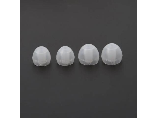 Durable Silicone Earplugs Ear Tips Cover for SE846 SE535 SE425 SE315 Headphone Eartips Accessories(Gold)