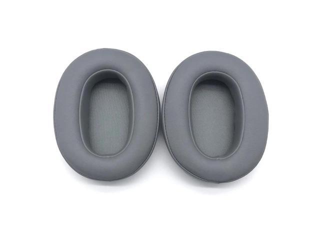Leather Ear Cushion Sponge Cover Earpad for So-ny WH-XB900N Headset Spare Part(Gray)