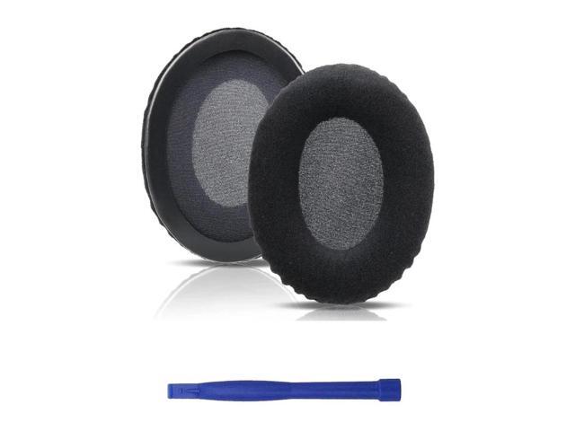 Durable Ear Pads for Cloud2 Headphone Earmuff Easily Replaced Ear Pads Headphone Sleeves Cover Noise Cancelling(black velvet)