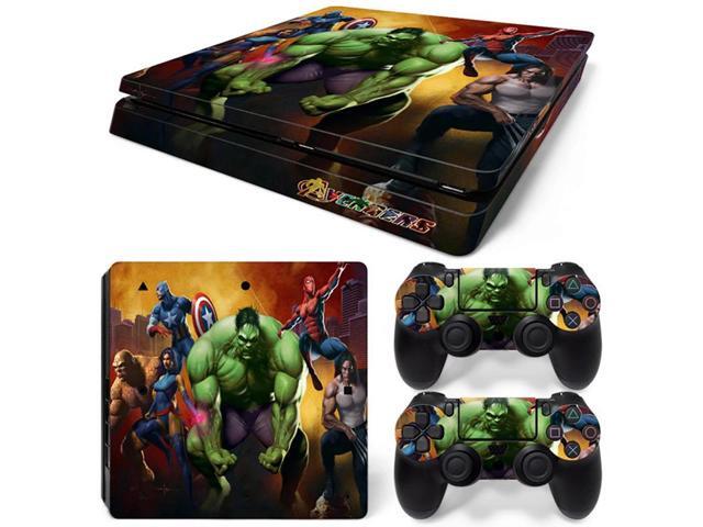 Skin Sticker Protective Film for Slim PS4 PS4Slim Console Controller Accessorie GamePad Cover(TN-PS4Slim-0331)