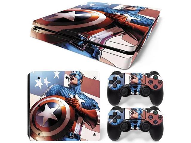 Skin Sticker Protective Film for Slim PS4 PS4Slim Console Controller Accessorie GamePad Cover(TN-PS4Slim-0335)
