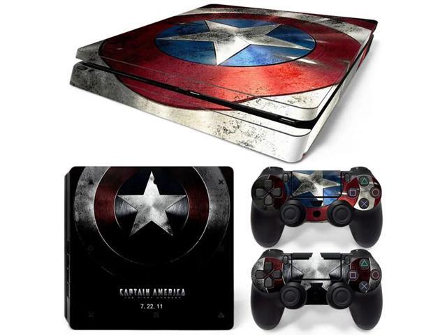 Skin Sticker Protective Film for Slim PS4 PS4Slim Console Controller Accessorie GamePad Cover(TN-PS4Slim-0337)