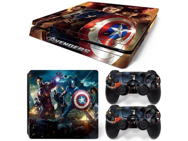 Skin Sticker Protective Film for Slim PS4 PS4Slim Console Controller Accessorie GamePad Cover(TN-PS4Slim-0342)