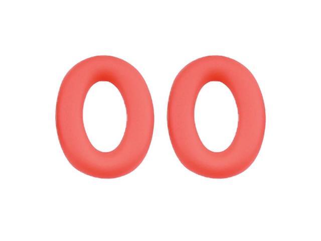 Silicone Ear Pads Cover Skin for momentum 4 Headphones Accessories(Red)