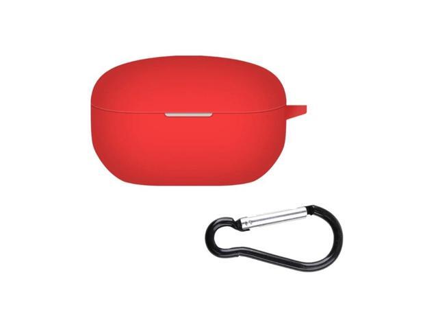 Shockproof Headphone Cover for WF-1000XM5 Dustproof Sleeve Washable Case(Red)