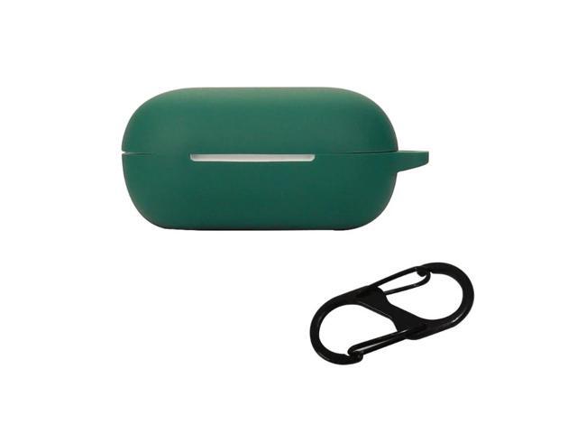 Headphone Shockproof Housing Skin-friendly for QCYArc Buds Lite Washable Protector Non-slip Impact-resistant(dark green)