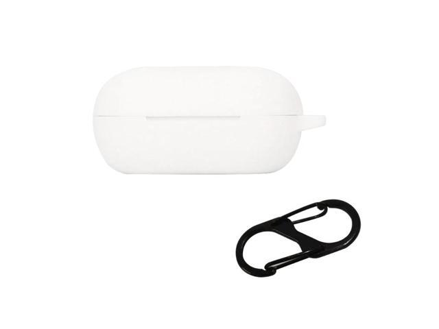 Headphone Shockproof Housing Skin-friendly for QCYArc Buds Lite Washable Protector Non-slip Impact-resistant(White)
