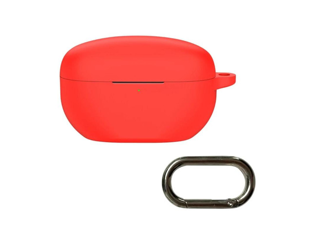 Compatible for's-ony-WF-1000XM5 Earphone Cover Shockproof Anti-scratch Protective Sleeve Washable Housing Dustproof Shells(Red)