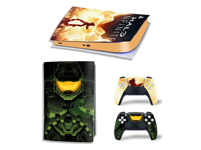 Star Wars PS5 Digital Edition Skin Sticker Decal for PS5Console and 2 Controllers PS5 Skin Sticker Vinyl Film(TN-PS5Digital-4713)