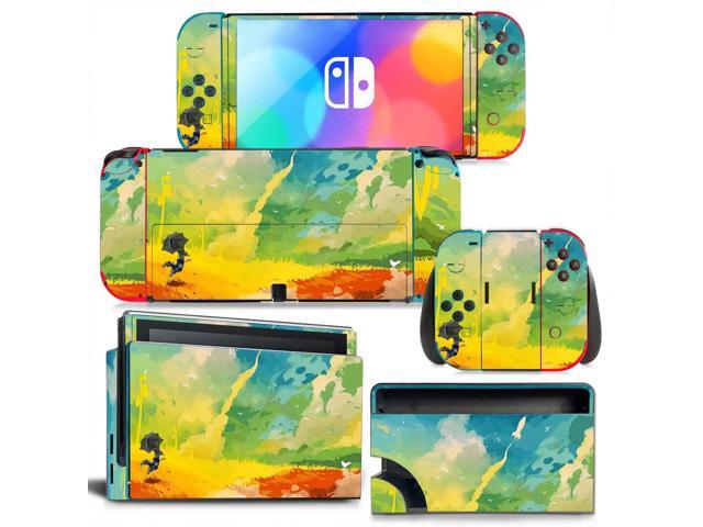 Weather and Scenery Skin Sticker Decal for Switch NSConsole Controller Dock Skin Vinyl Protective Film(1242)
