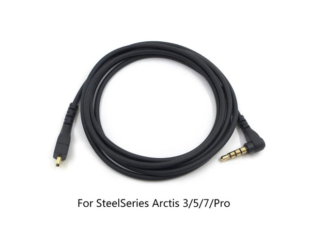 Headphone Microphone Cable Cord 3.5mm Clear Sound for Arctis 3 5 7
