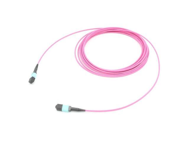 1 meters Fiber Optic Mpo Patch Cable 12 Cores Mpo Fiber Patch Cord Mpo Om4 PVC LSZH