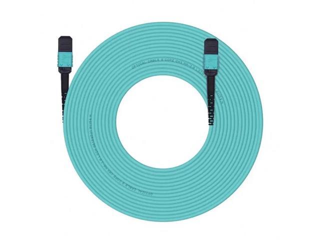 FTTH Fiber Connecters Mpo Om3 Fiber Optic Mpo Patch Cable 12 Cores Mpo Fiber Patch Cord Simplex Mode