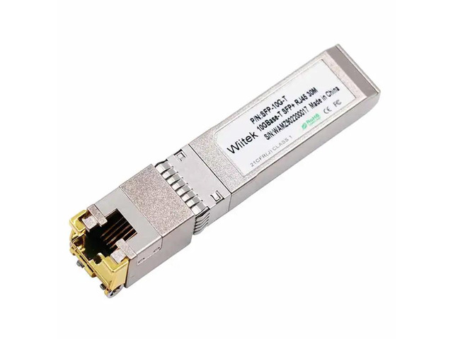 Good price Ubiquiti UF-RJ45-10G Compatible 10GBASE-T SFP+ Copper RJ-45 30m Trans
