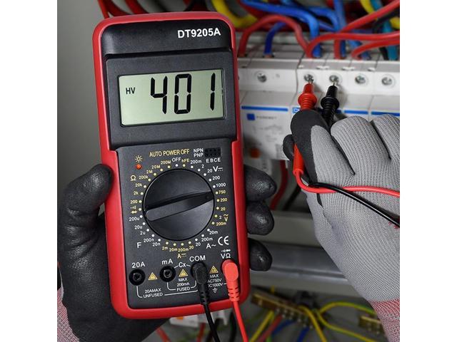 Photos - Other Power Tools DT9205A Professional Digital Multimeter Tester Manual Range Voltage Curren