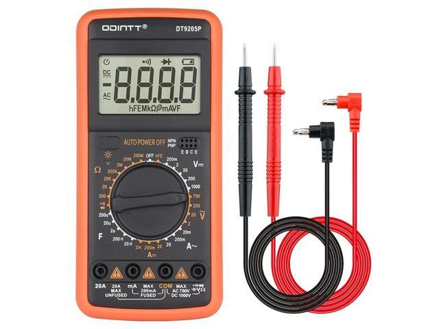 Photos - Other Power Tools Professional Multimeter Digital 1000V 20A AC DC Voltage Current Tester Ohm