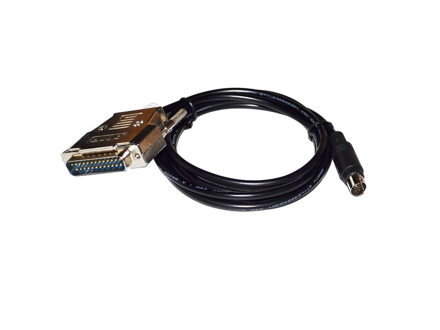 DB25 25PIN MALE TO MINI DIN 8PIN MD8 ADAPTER FX-20P-CAB CABLE FOR FX-20P-E TO FX2/FX2C SERIES COMMUNICATION KABLE Cable length:(3M)