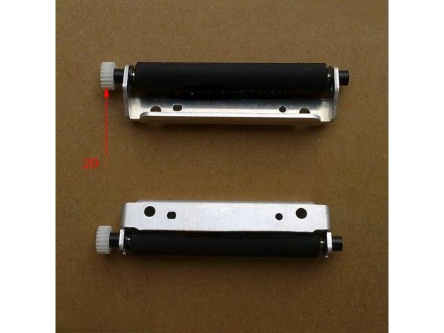Pressing shaft Rubber roller Paper feeding roller Pick-up shaft rp-pos58nl4 58nl5 Rubber roller gear 20 teeth