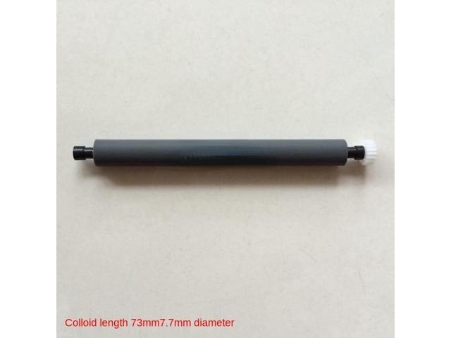 paper output rod rotating shaft rubber roller gear instrument glue stick For Koman CM300 electrocardiograph thermal printer