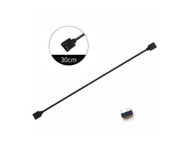 ARGB 5V 3Pin Extension Cable Adapter 30cm 1 To 1 2 3 4 5 12v 4pin RGB Splitter Cable(5V 1 to 1)(5V)