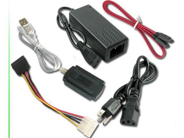 SATA PATA IDE Drive To USB 2.0 Adapter Cable Converter for HDD 2.5' 3.5' Hard Dr