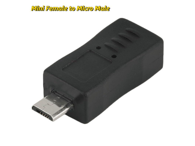 Micro USB Female To Mini USB Male Adapter Charger Converter Mini USB V3 To Micro