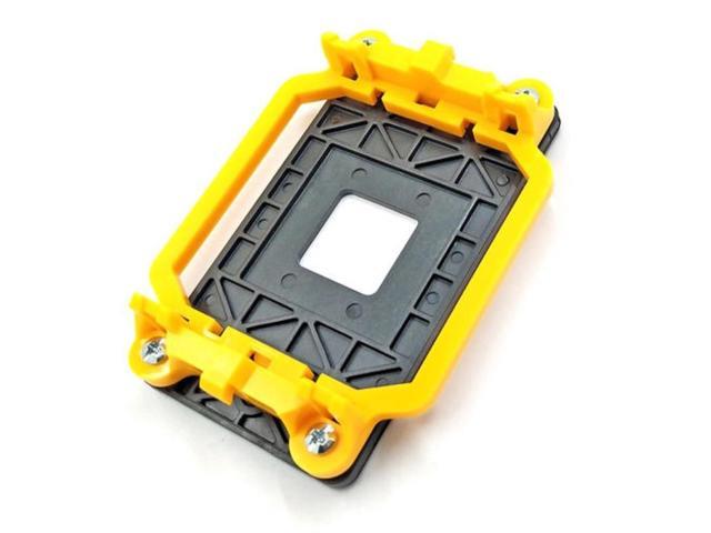1pcs CPU Bracket Motherboard Back Plate for AMD AM2/AM2+/AM3/AM3+C51 N61 Install The Fastening(AM3 Yellow Bracket)