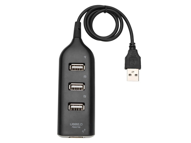 Multi-functional USB Hub 5Mbps High Speed Multi USB 2.0 Splitter Durable Practic