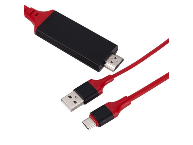 USB C To HDMI-compatible Cable USB 3.1 To HDMI-compatible 4K Adapter Cables for