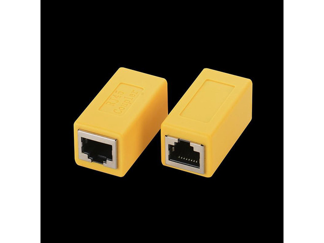 1Pc Color Connector RJ45 Female To Female Network Ethernet LAN Connector Adapter