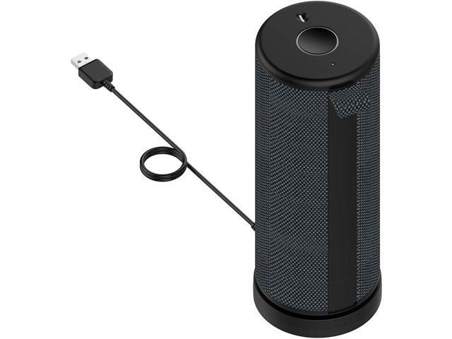 Power Up Charging Dock Copatible with Ultimate Ears UE Boom 3/Megaboom 3, Charger Stand Station with Extra 5V1A USB Port, 3.3ft USB Cable (Black)